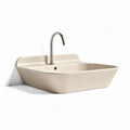 Ceramic kitchen sink with sleek design - 60 x 40 x 15cm